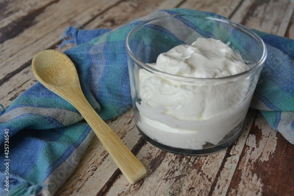Obraz Skyr cheese