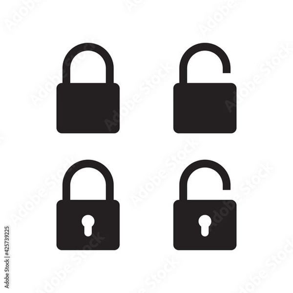 Obraz lock icon