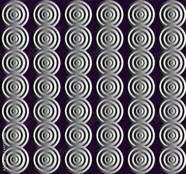 Fototapeta seamless pattern with circles