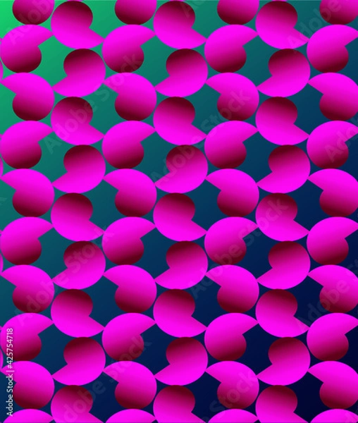 Fototapeta abstract pattern with one color background and design on it