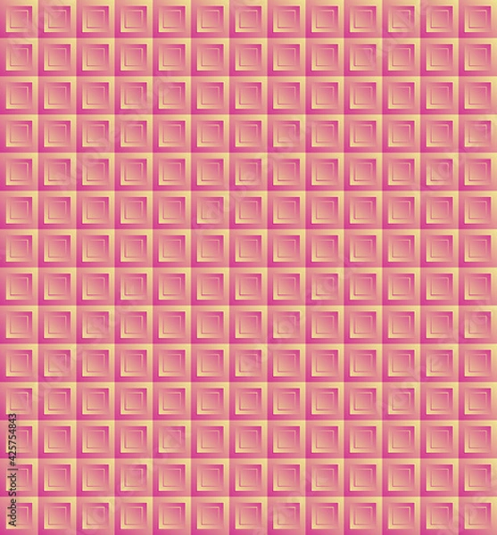 Fototapeta pinkish color brick wall background Pattern abstract