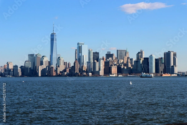 Fototapeta Downtown View New York