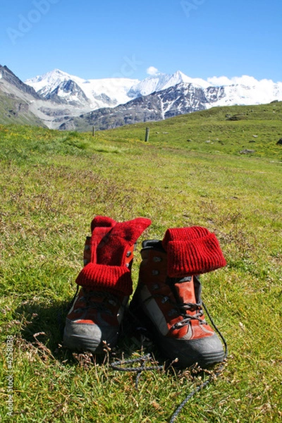 Obraz wanderschuhe