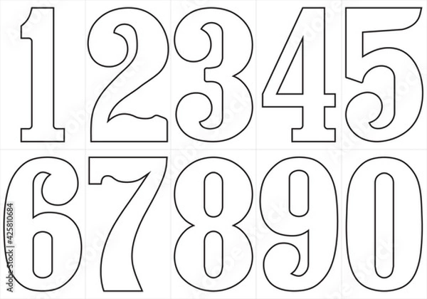 Obraz Numbers