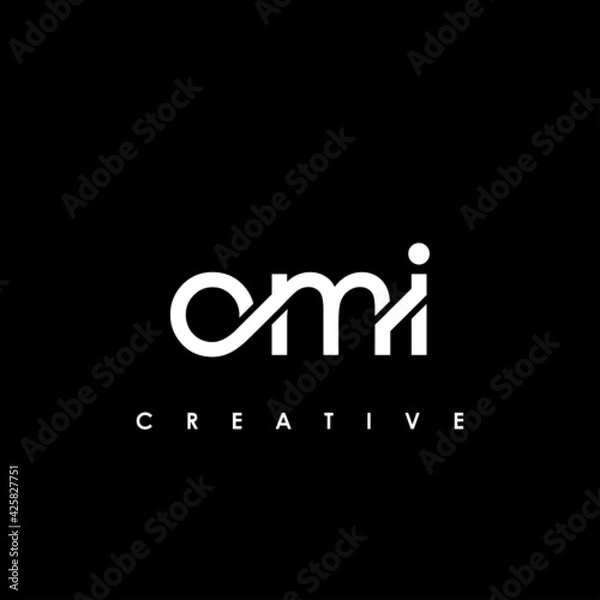 Obraz OMI Letter Initial Logo Design Template Vector Illustration