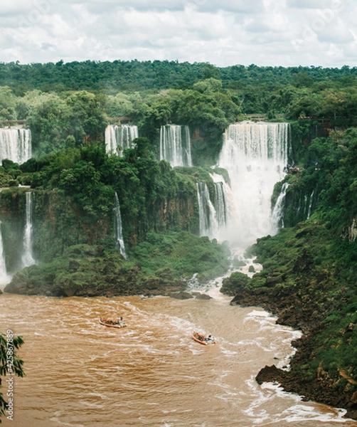 Obraz Iguazu Falls waterfall forest tropical 