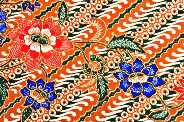 Obraz Color of batik pattern