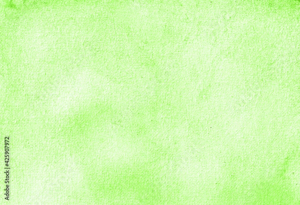 Fototapeta Abstract pastel watercolor hand painted background texture. aquarelle abstract emerald backdrop. horizontal template
