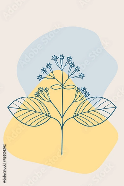 Obraz quina bark tree , abstract, poster, minimal ww