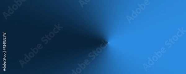 Obraz Gradient blue textured background with black border shadow. Blue background with faint texture and bright center and black vignette border. 3d