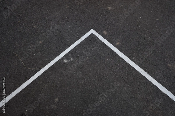 Obraz road with lines