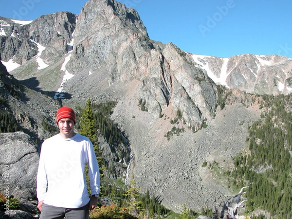 Obraz phantom creek trail - montana