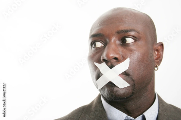 Fototapeta WYMUSZONA CISZA