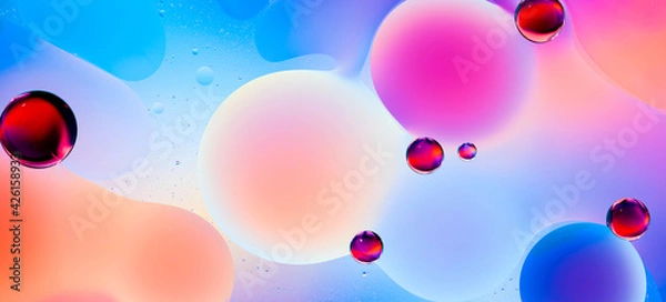 Fototapeta abstract background with balloons