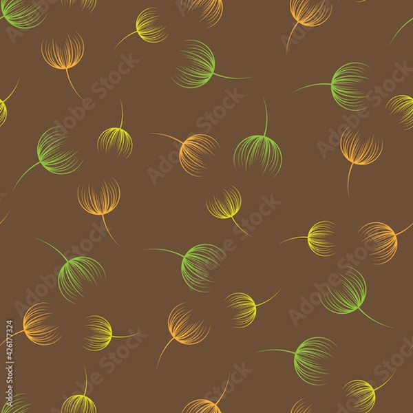 Obraz Autumn pattern with airy seeds