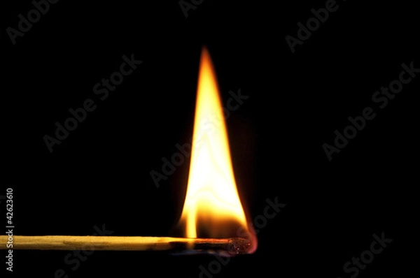 Obraz Burning Matchstick