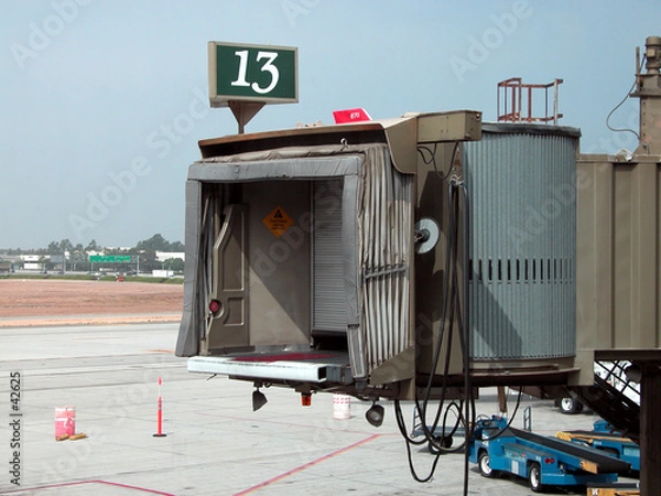 Obraz airport - fear of flying