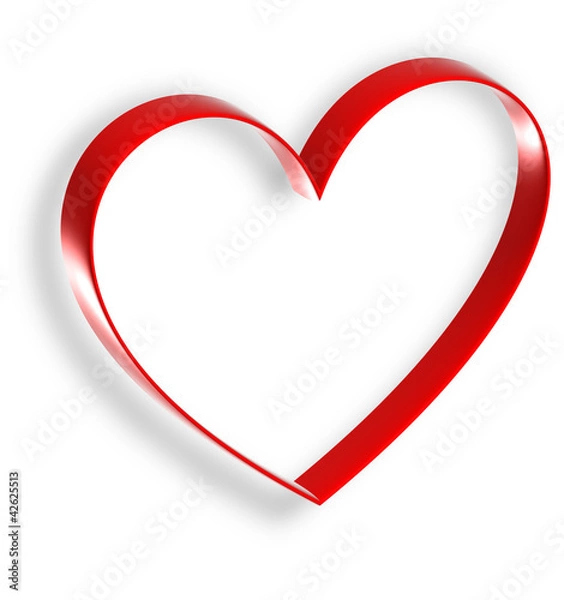 Obraz Herz und Liebe in 3D