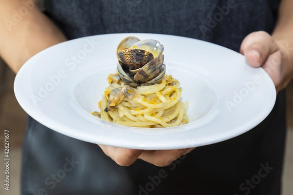 Obraz Spaghetti alle vongole