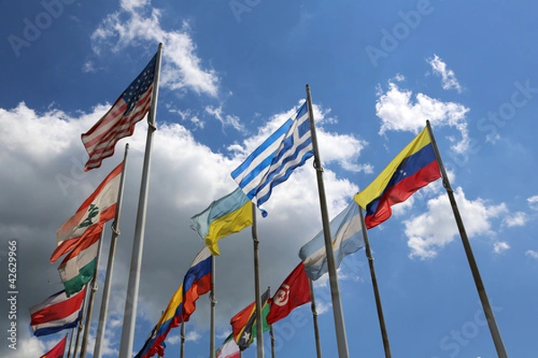 Obraz Flaggen der Welt