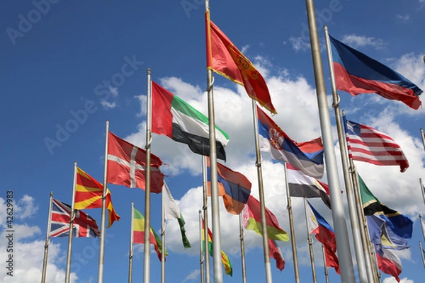 Obraz Flaggen der Welt