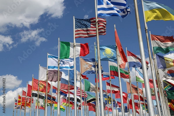 Obraz Flaggen der Welt