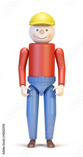 Obraz Toy character