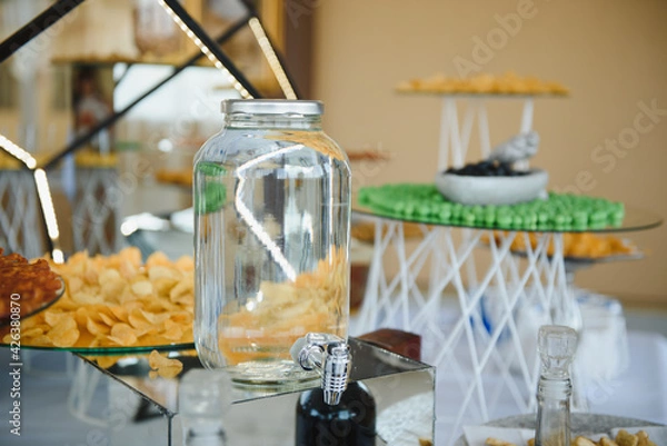 Obraz Many small desserts close together