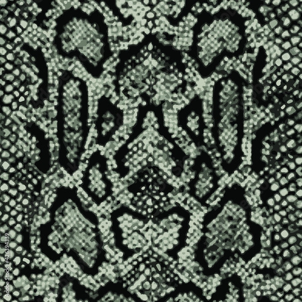 Obraz Animal print, snake skin texture background