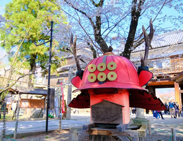 Fototapeta 真田神社 真田信繁公大兜