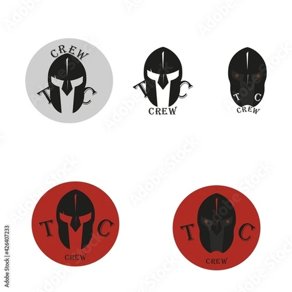 Obraz helmet.gladiator helmet icon. helmet war