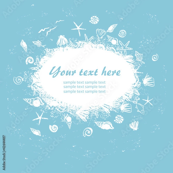 Obraz fantasy maritime vignette