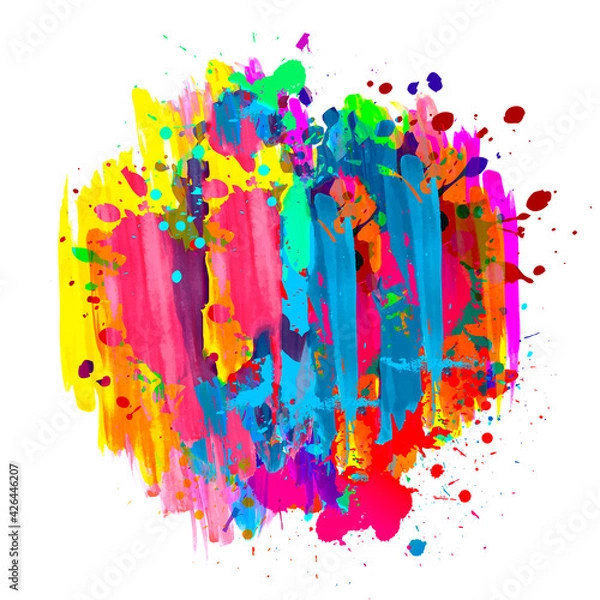 Obraz abstract watercolor background