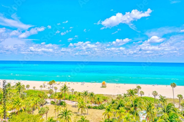 Fototapeta Miami Beach beach