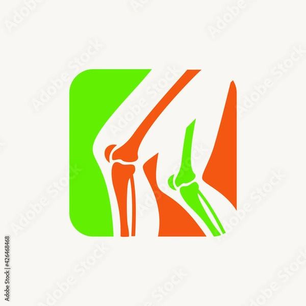 Fototapeta Unique RHEUMATOLOGY Icon Design Logo