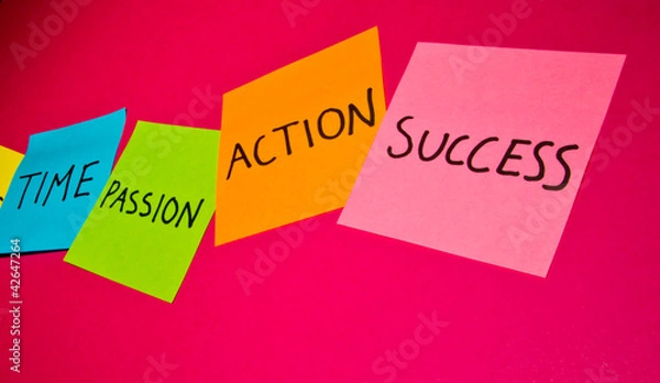 Fototapeta post it notes