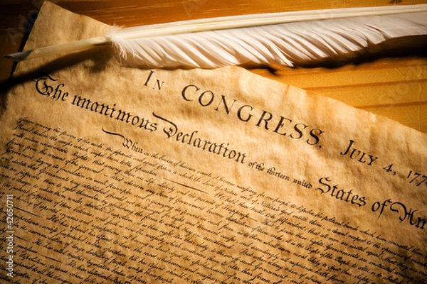 Obraz Declaration of Independance