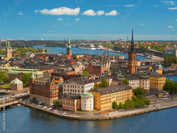 Obraz Sztokholm, stare miasto