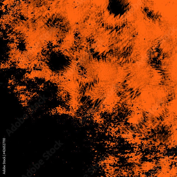 Obraz Dirty orange abstract
