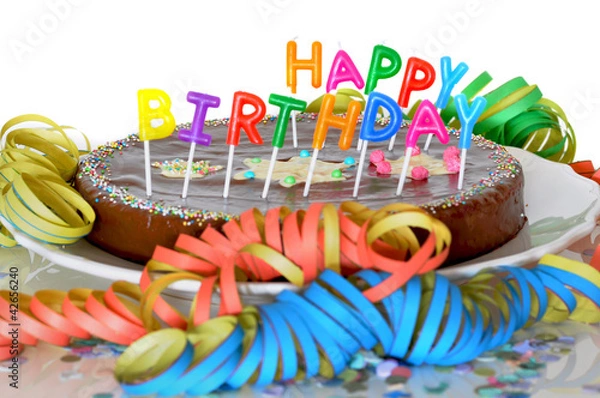Obraz Geburtstagskuchen