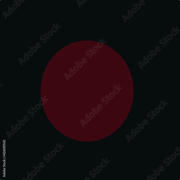 Fototapeta Record button in Red color with dark background