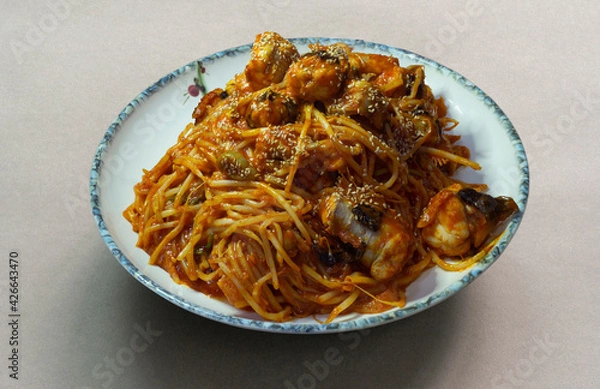 Obraz 한국의 전통 시푸드 아귀찜