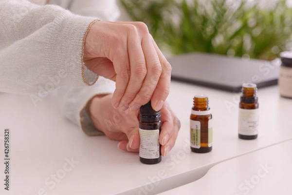 Obraz huiles essentielles