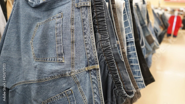 Obraz Jeans on Rack