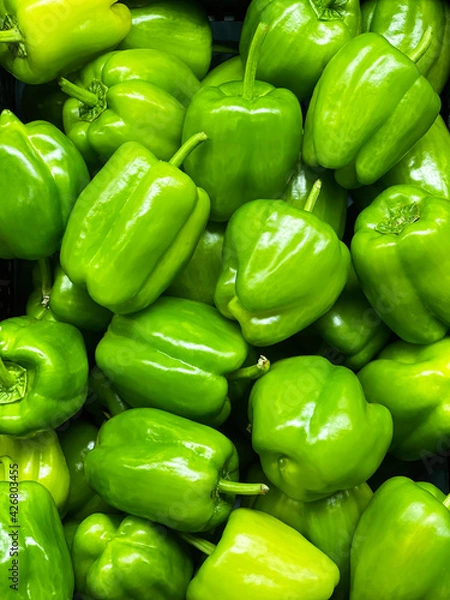Obraz green pepper texture