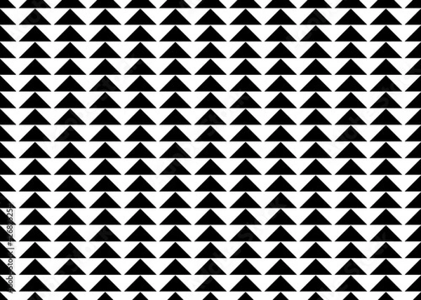 Obraz Abstract background with black triangles.