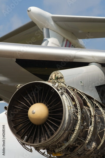 Obraz aircraft jet engine