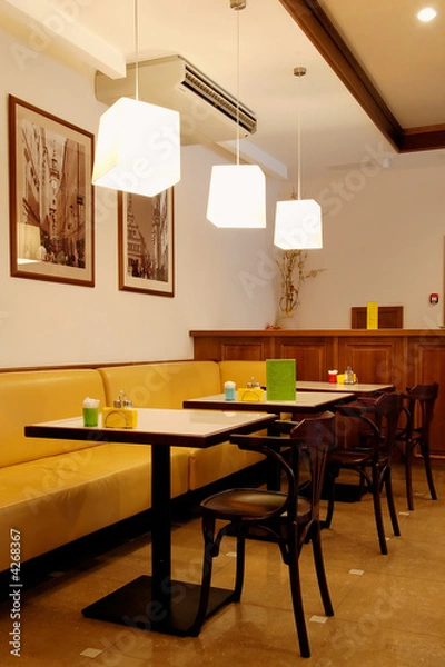Fototapeta restaurants interior 3