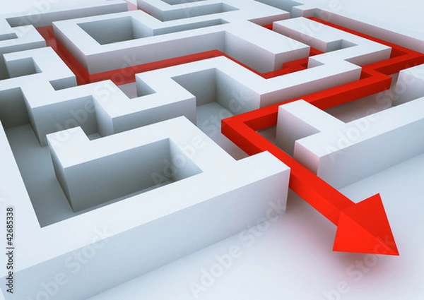 Fototapeta labyrinth