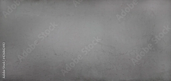 Fototapeta Large background image Is a panoramic image of rough concrete Modern concrete wall decoration..
